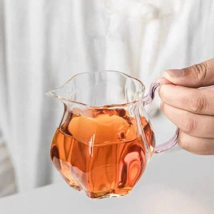 耐热玻璃公道杯鹰嘴式耐高温分茶器茶道茶具配件日式单个茶海公杯
