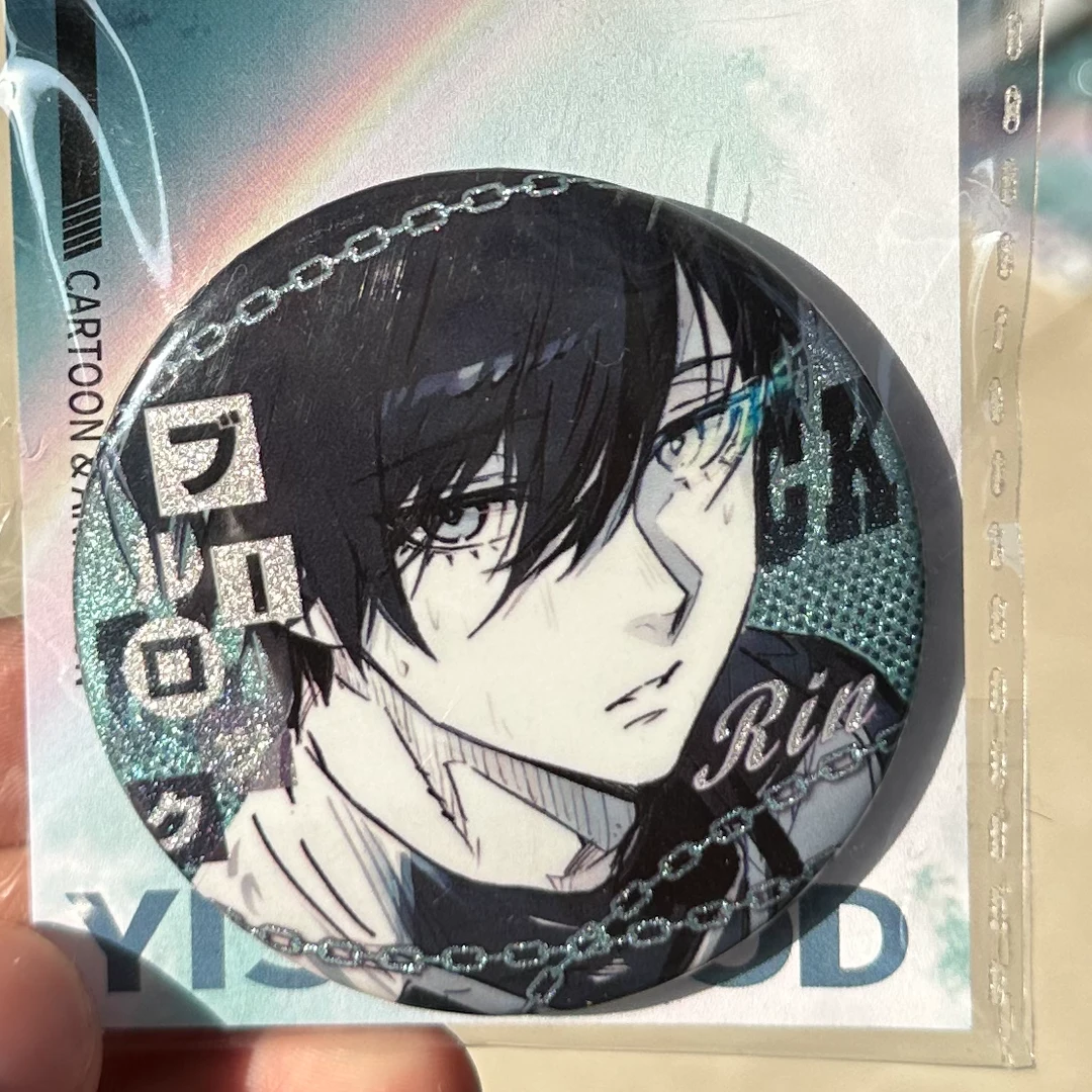 蓝色监狱双闪同人吧唧徽章  蜂乐回洁世一千切豹马周边胸针