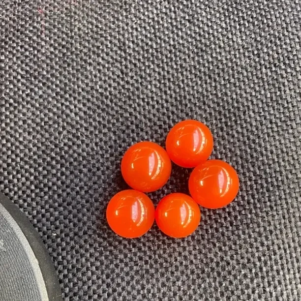 南红玛瑙樱桃红珠子