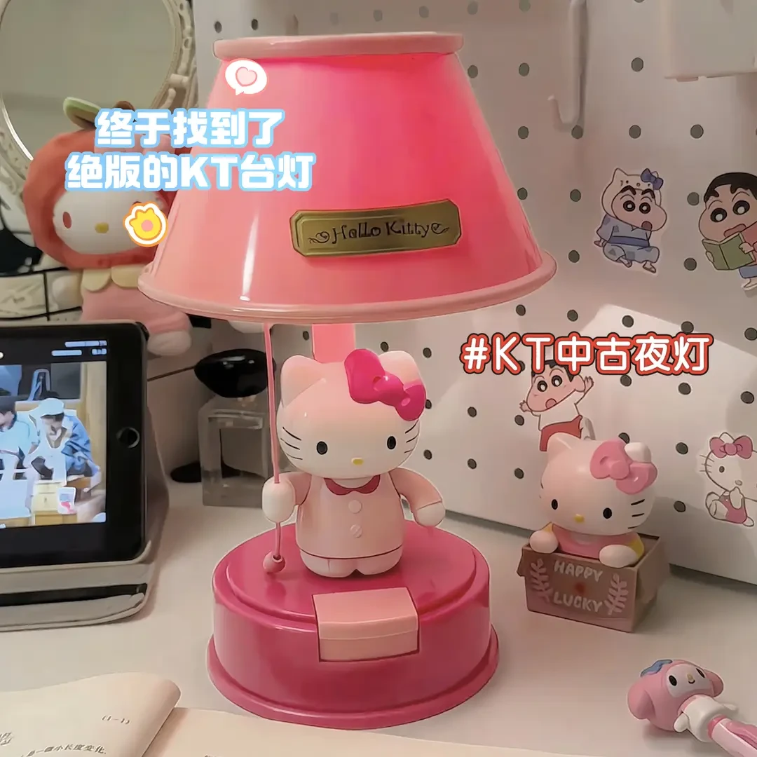 【咪咪】KT小夜灯可爱卡通床头按压儿童卧室氛围灯创意儿童节礼物
