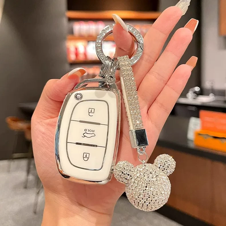 适用现代ix35钥匙套朗动领动名图伊兰特悦动ix25瑞纳胜达菲斯塔汽