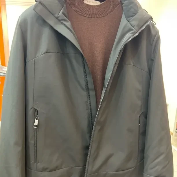 男士冬季新款可拆卸连帽加厚鸭绒保暖休闲百搭外套