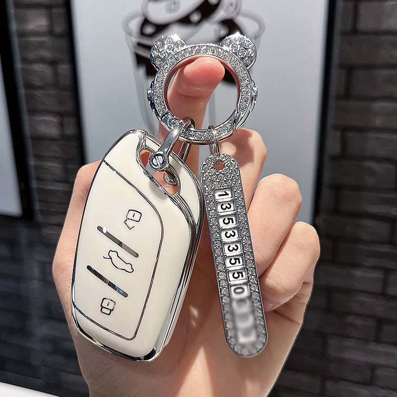 适用25 26款名爵5钥匙包套全球旗舰版豪华版抢先版MG5遥控钥匙扣