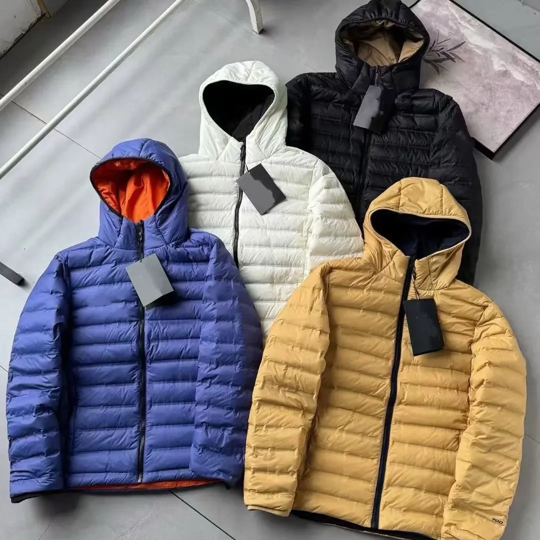 户外轻量透气白鸭绒排骨内胆防钻绒城市通勤男女同款