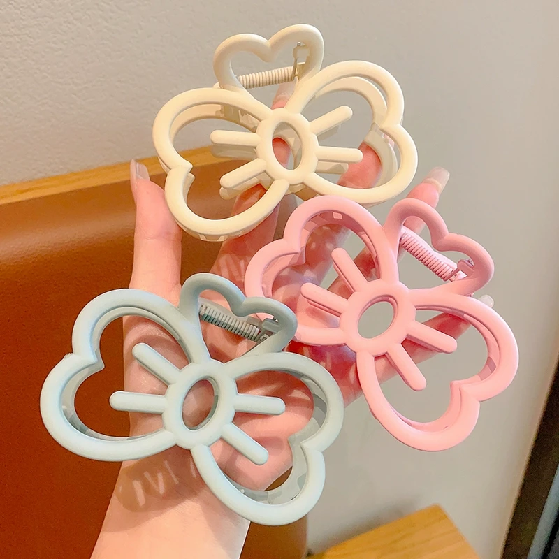 绝美可爱甜美发夹蝴蝶结发夹不伤发碎发卡蝴蝶结后脑勺抓夹