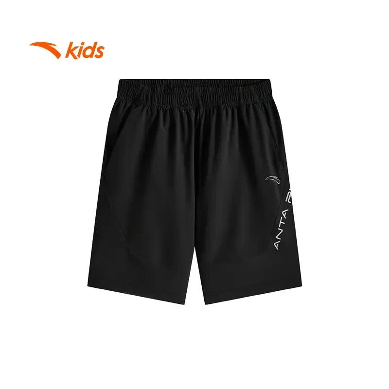 【女童专享价】安踏儿童男大童五分裤2025夏新速干短裤352525508