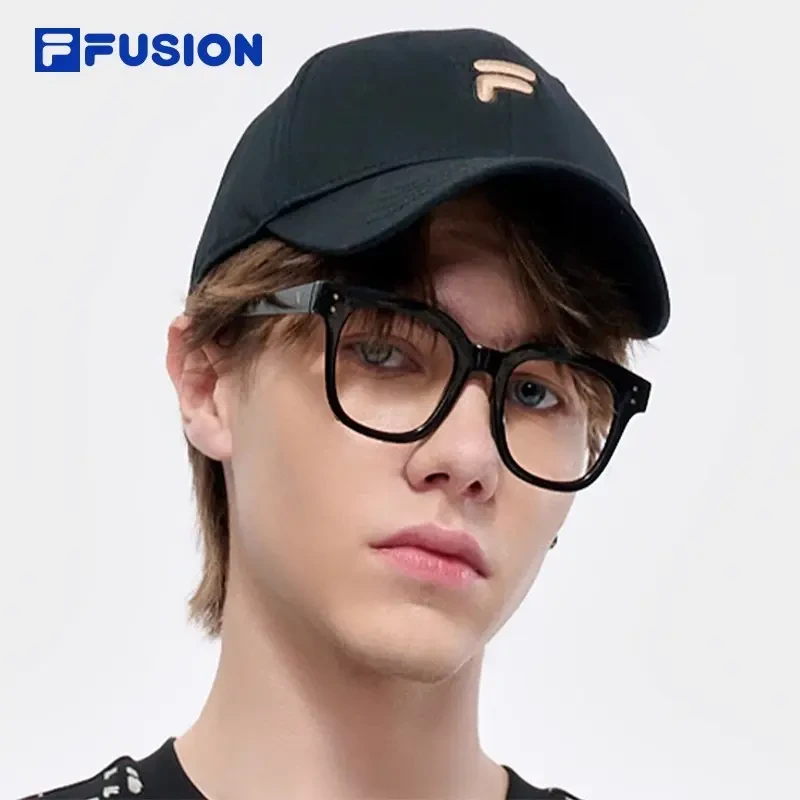 FILA FUSION2025春季情侣款球帽新款时尚运动帽鸭舌帽T13U513204