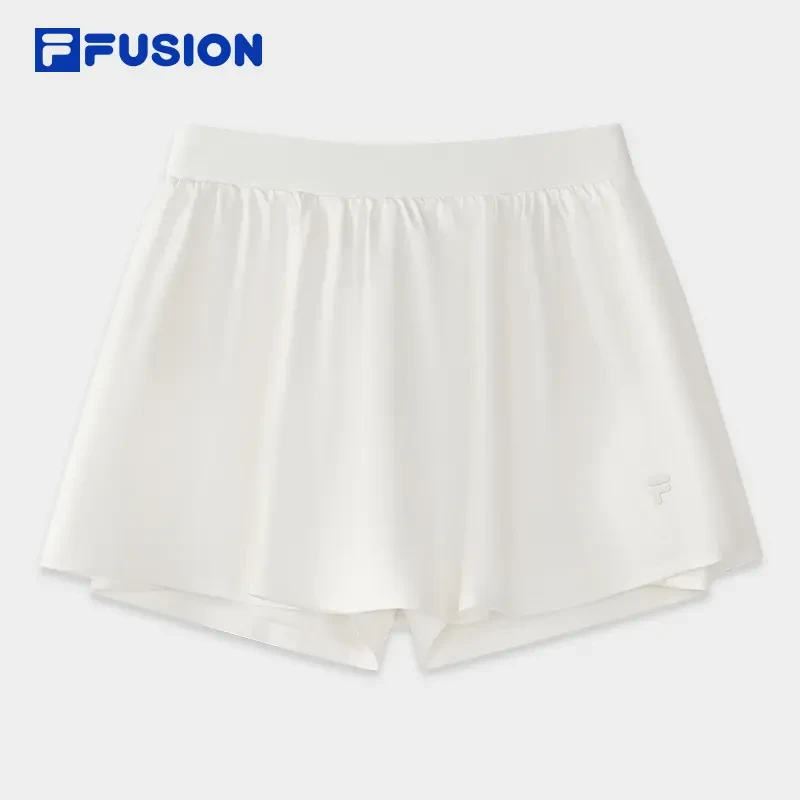 FILA斐乐【miu系】夏季女装宽松透气防走光时尚裙裤T11W527308