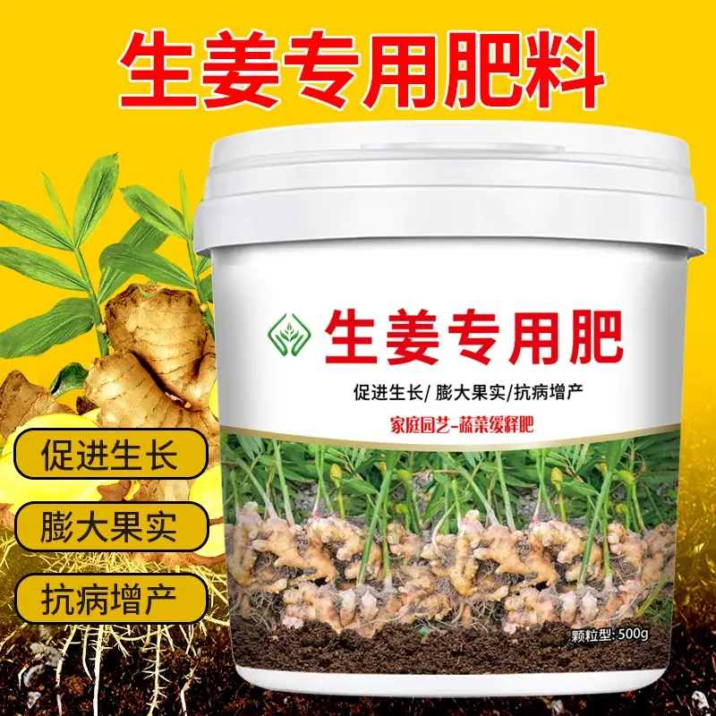 【生姜肥料专用肥】促进生长膨大果实抗病增产均衡营养缓释颗粒肥料