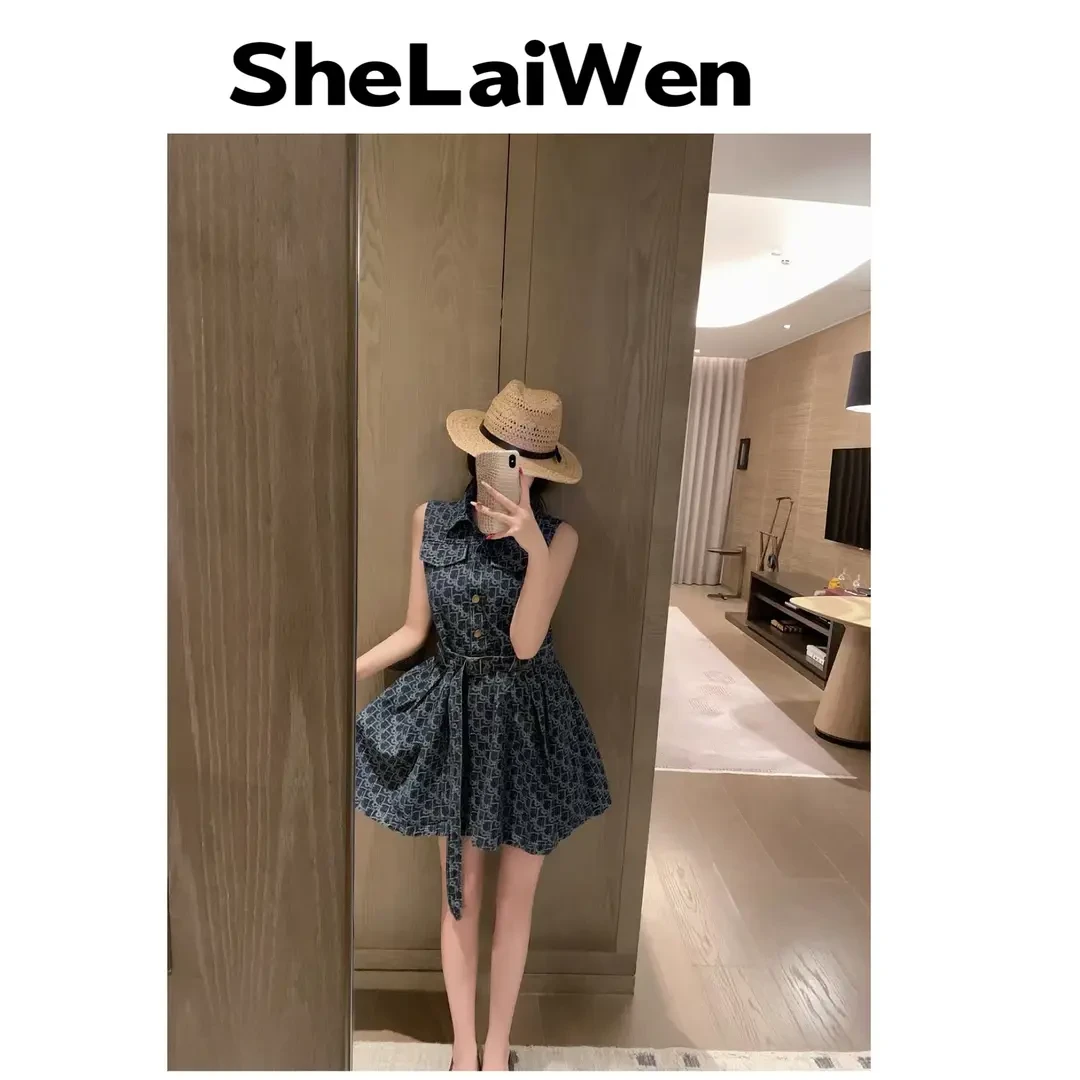 SheLaiwen【迪迪POLO牛仔连衣裙】2025新款重磅连衣裙
