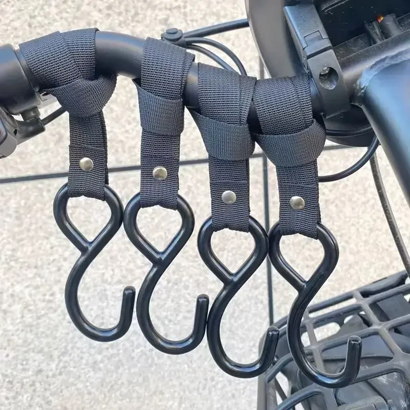 新款电动车挂钩实心钢摩托车自行车前置头盔专用外卖骑手通用挂钩
