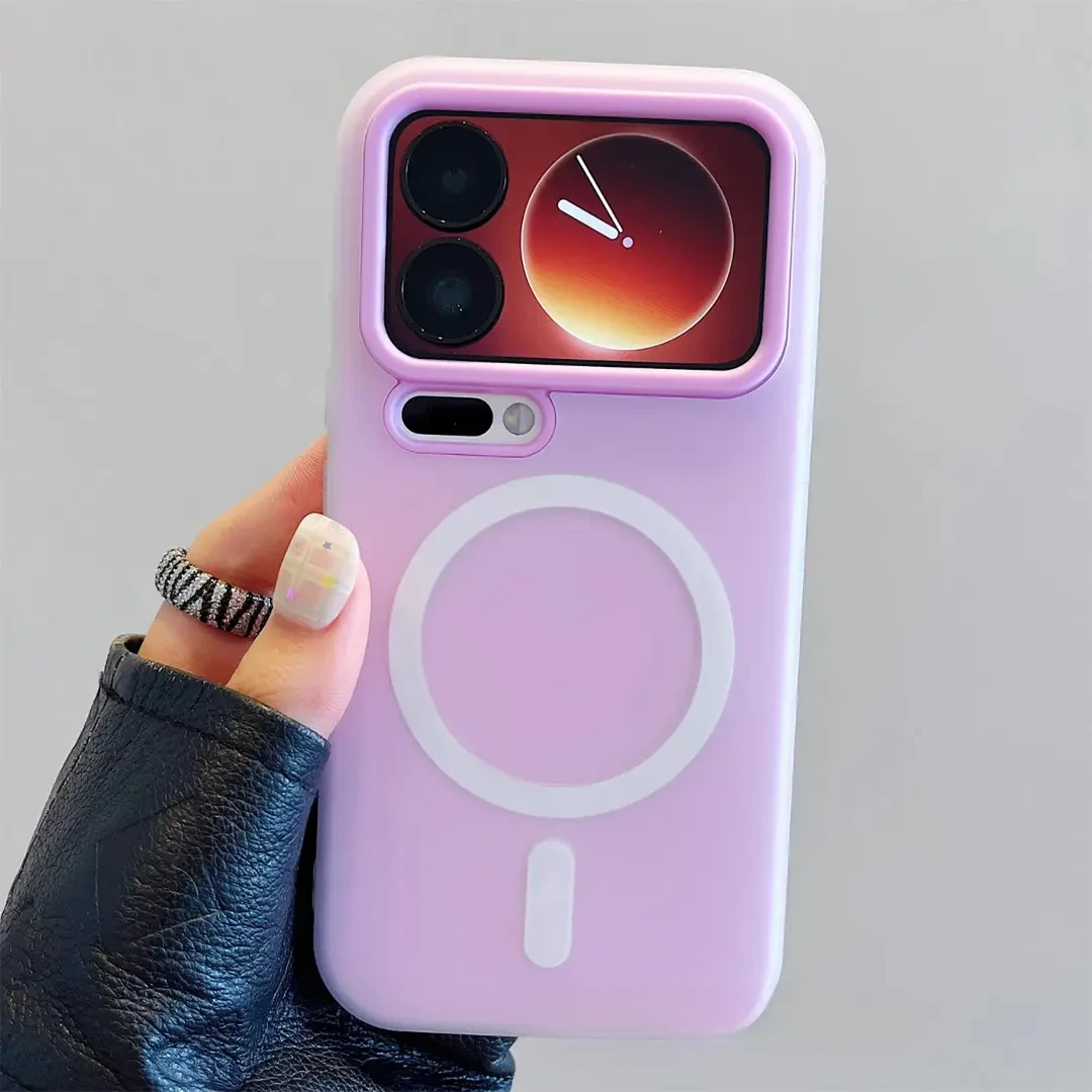 适用小米17promax手机壳磁吸果冻二合一多巴胺壳小米15pro保护壳