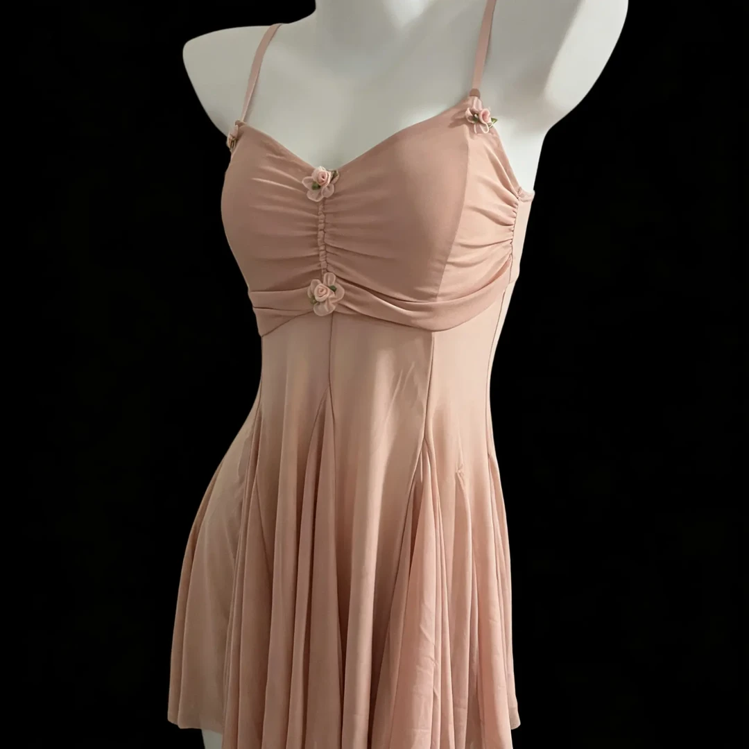 Wui蜜物语纯欲性感网纱吊带睡裙居家睡衣