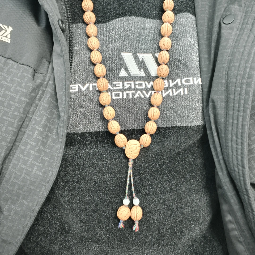 野生桃核脖挂（54颗）