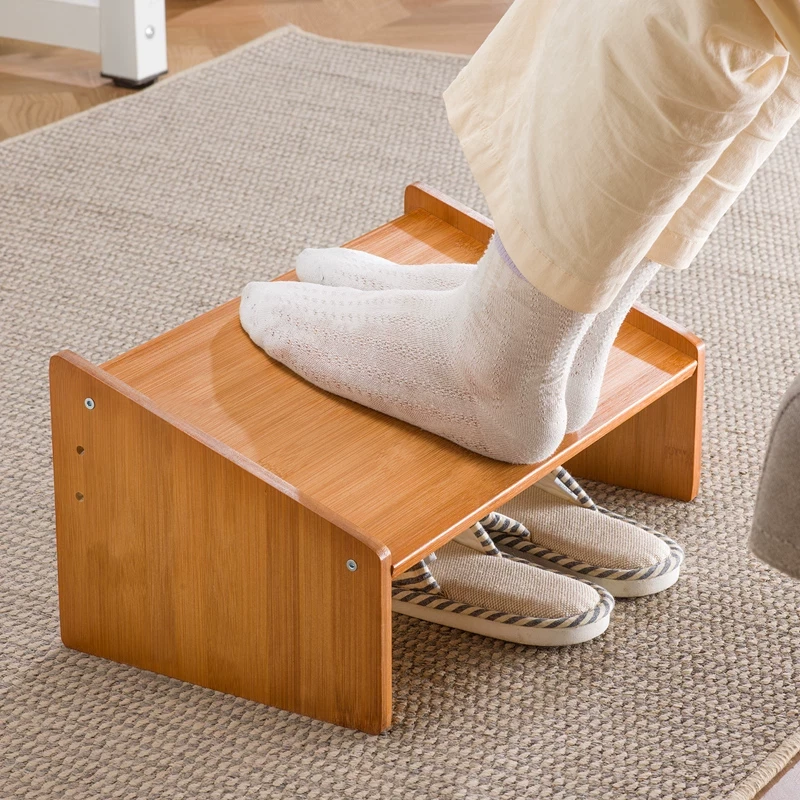 桌下垫脚凳搁脚托脚神器网红办公室踩脚蹬放腿搁脚台马桶脚踏板