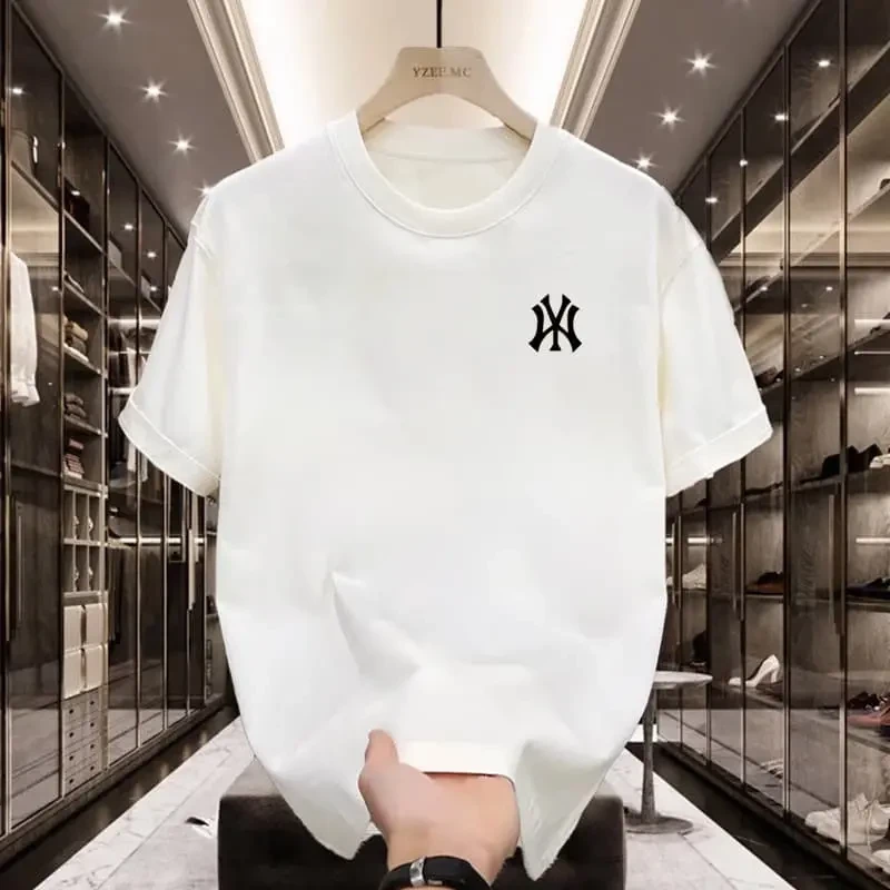 奢【一折粉丝福利】夏季男女同款百搭时尚潮牌短袖T恤Y小标