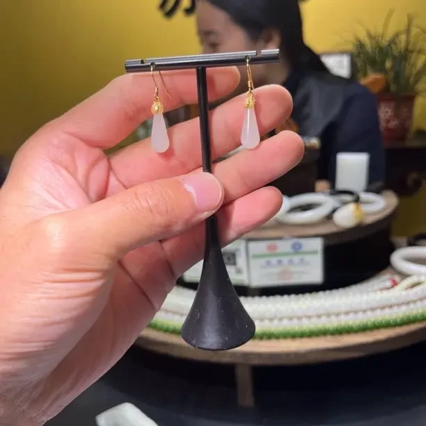 耳钩珠宝耳扣镶嵌