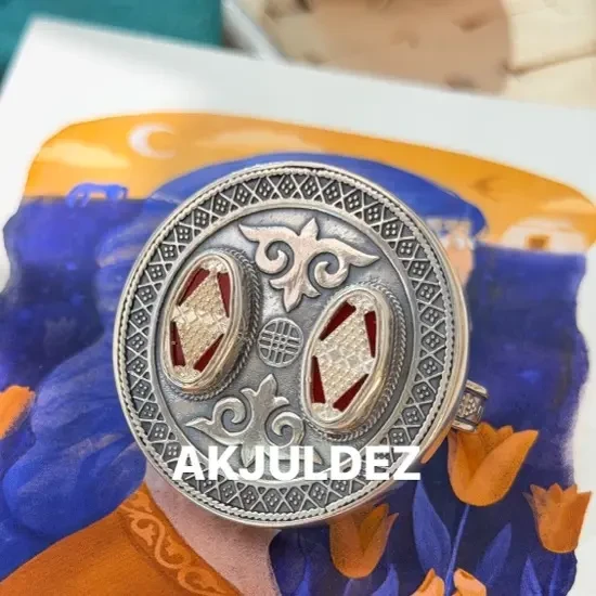 925银戒指 复古纯银手工银戒指