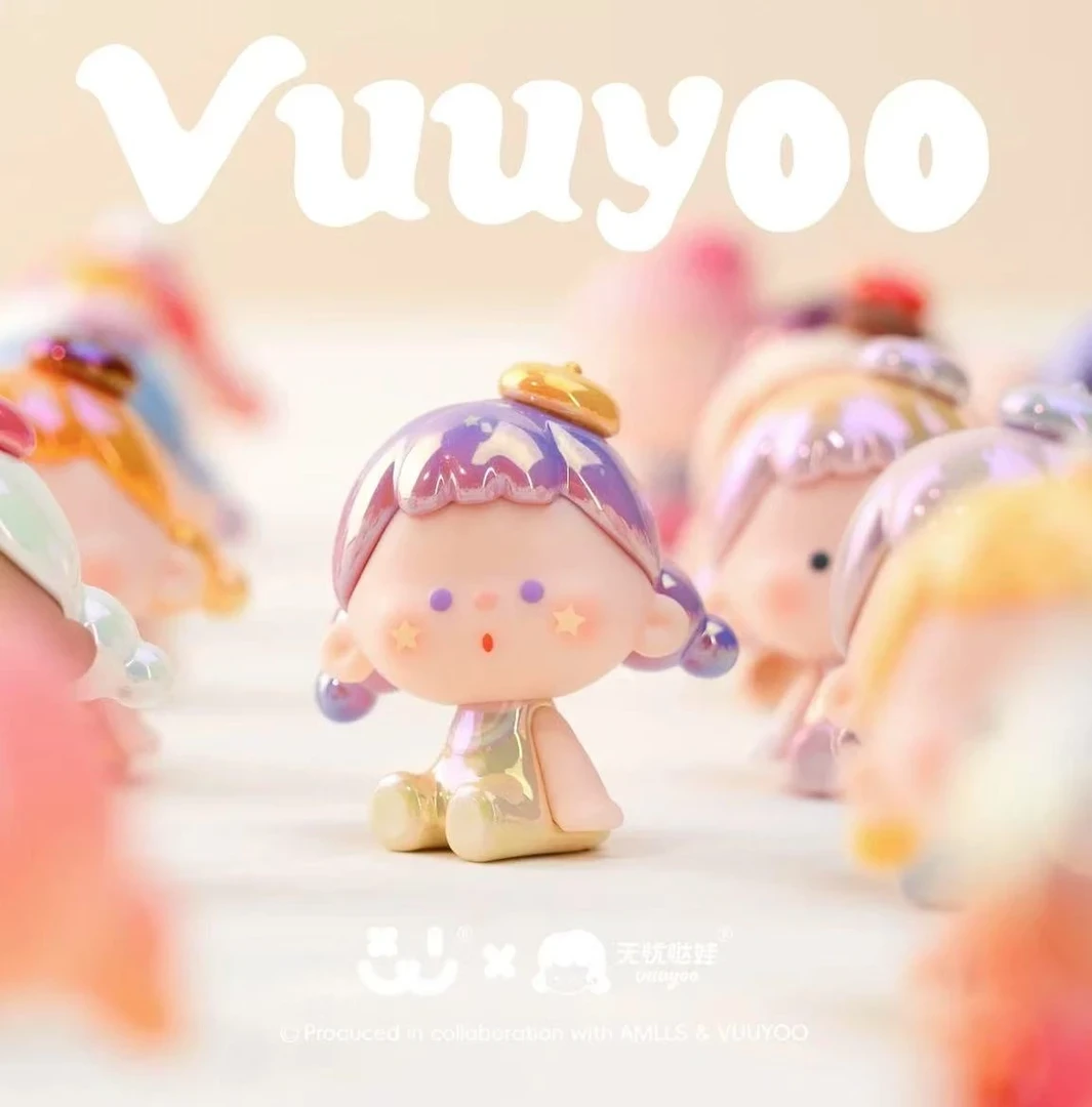 【财财拆盒】无忧哒娃萌粒潮玩公仔盲盒