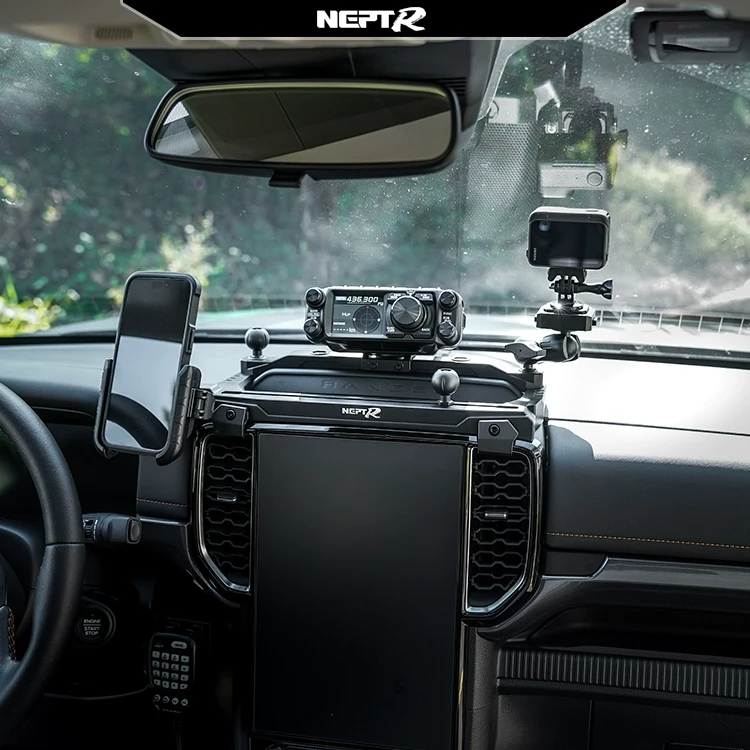 牧野NEPTR福特游骑侠Ranger中控集成导轨平台游骑侠改装中控平台