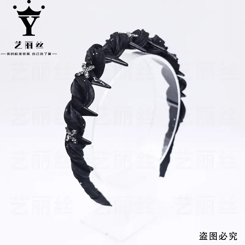 东方之珠 高奢四叶草薄纱 [四叶草发箍] 发箍 YL954