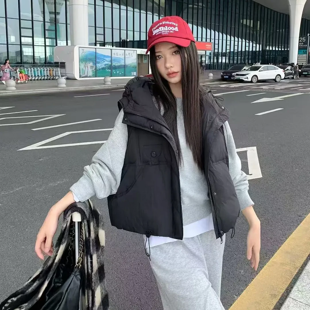 【香巧】休闲宽松马甲短款马夹