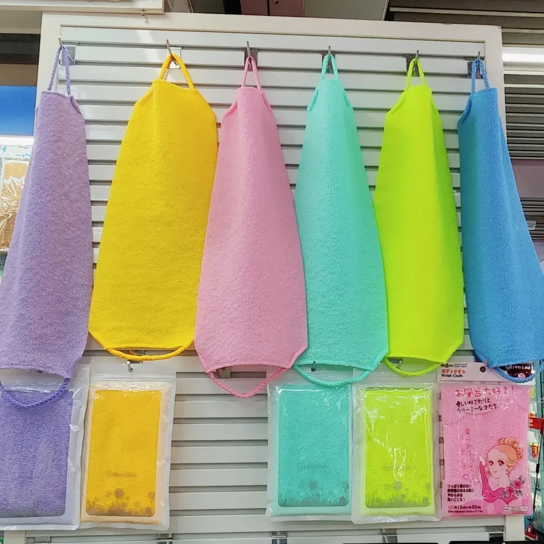 抽绳尼龙搓澡巾加厚强力搓后背拉背质家用洗澡搓泥神器