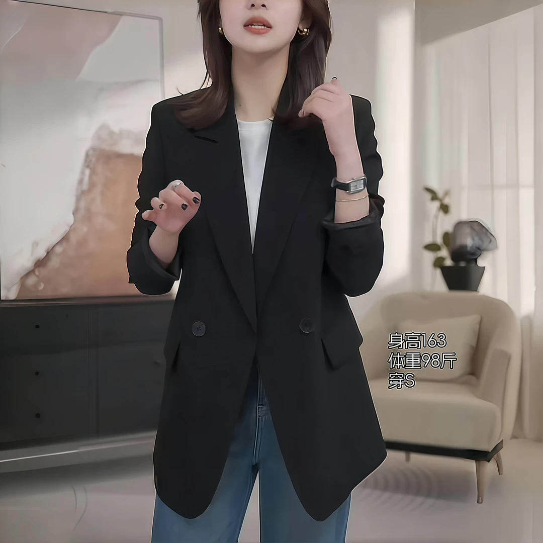 【独立西装】休闲西装外套高级感气质百搭小西装2025春季时尚新款