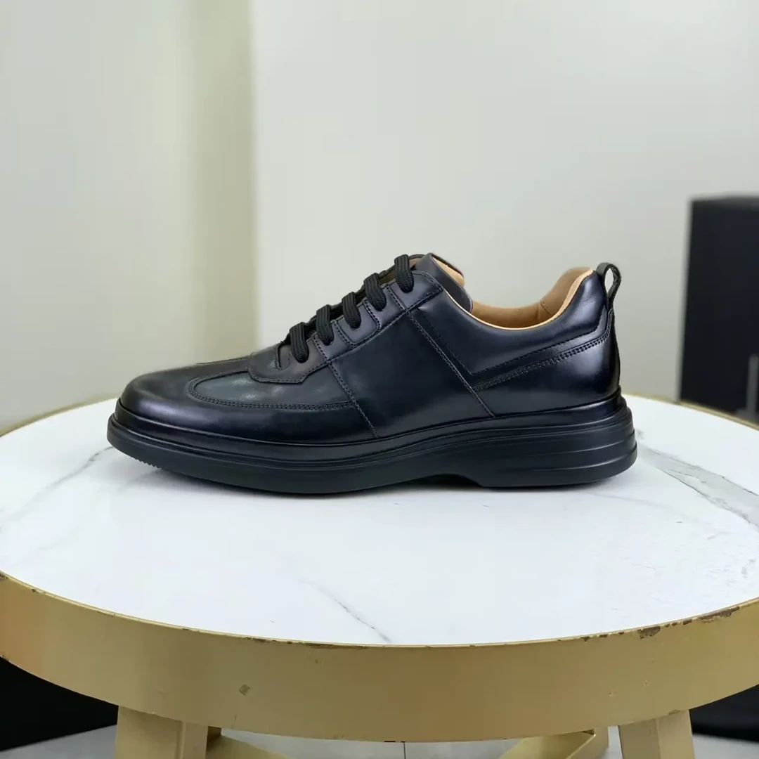 休闲纯色透气板鞋车缝线休闲板鞋休闲鞋百搭鞋子