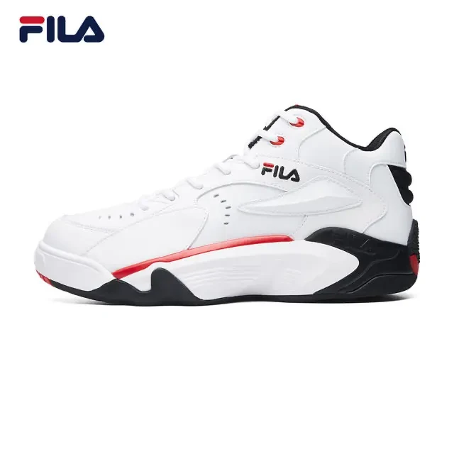 Fila/斐乐男鞋经典复古篮球鞋秋冬保暖舒适暴扣中帮鞋F62M442188F