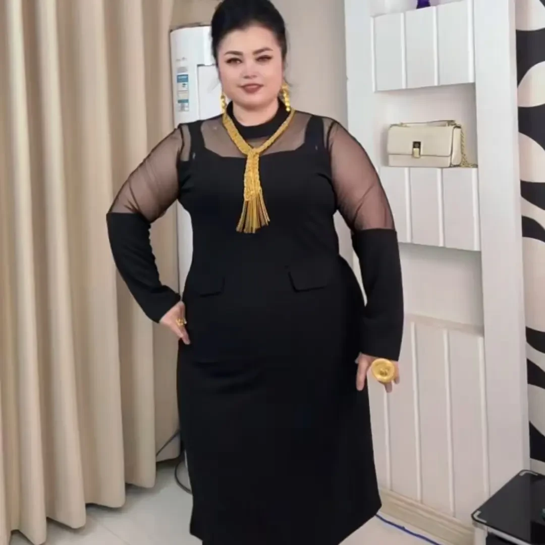 胖美女大码连衣裙
