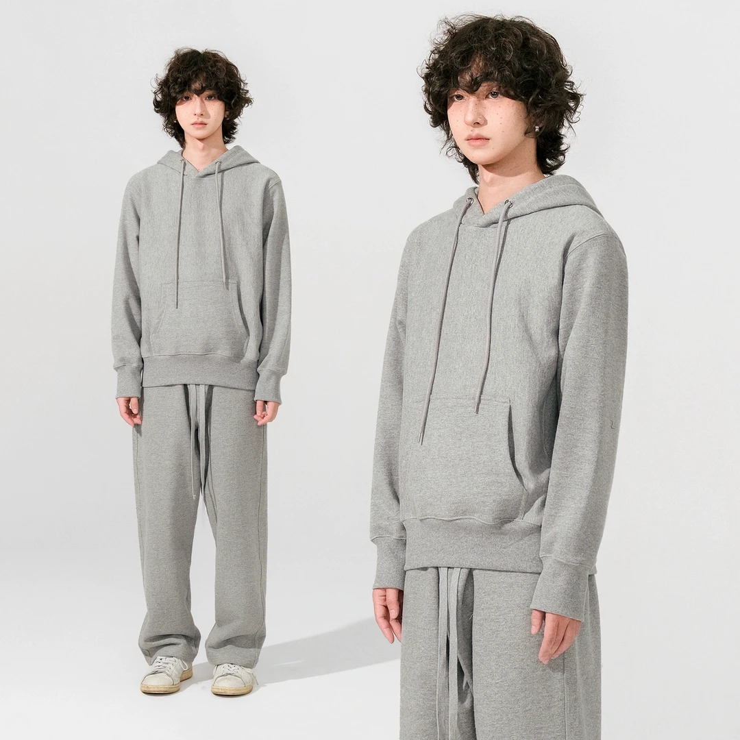 BPCALL 24AW 1.0卫衣帽衫合身基础款秋冬连帽重磅棉520g加绒外套