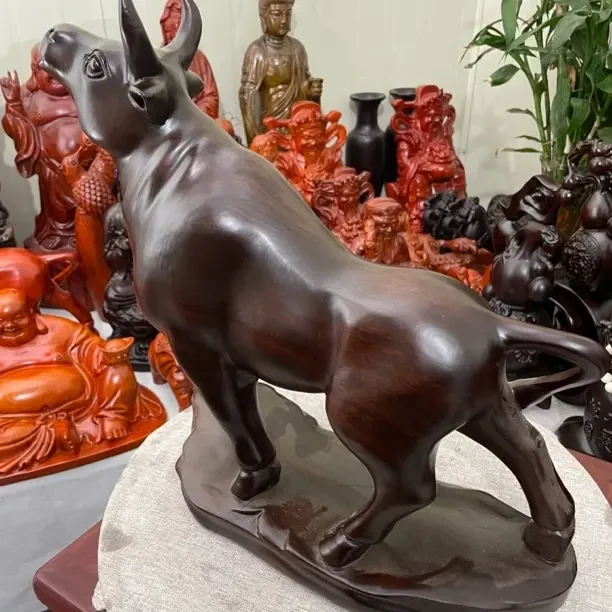 生肖牛气冲天客厅玄关办公装饰开业礼品