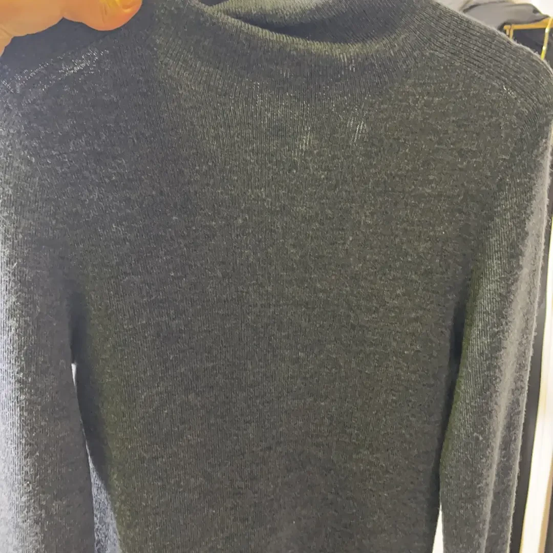 【暖暖】秋冬极简百搭显瘦百分百羊毛打底半高领保暖女士