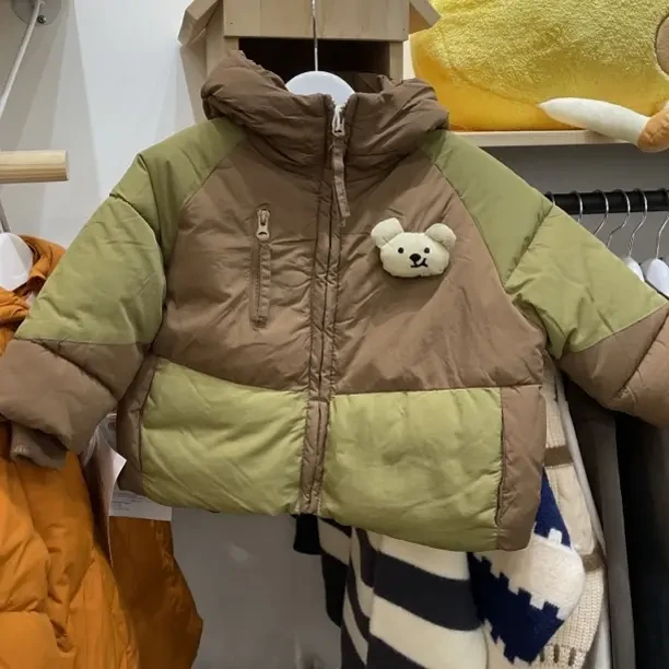 男童冬装外套加绒加厚儿童