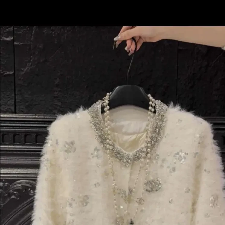 重工+羽绒气质时尚小香风外套