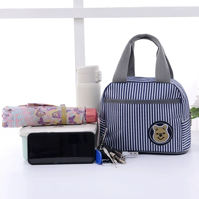 源头好货保温饭盒袋手拎便当餐包上班带饭的防水手提袋子加厚铝箔