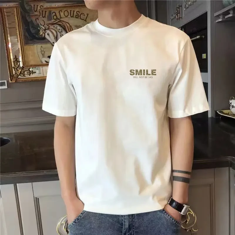 TUCANO/啄木鳥纯棉男士短袖T恤夏季新款休闲宽松圆领半袖运动上衣