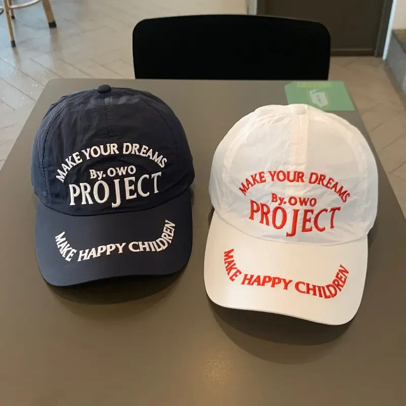 儿童遮阳帽韩国同款ins刺绣字母宝宝帽子夏款防晒帽男孩太阳帽潮