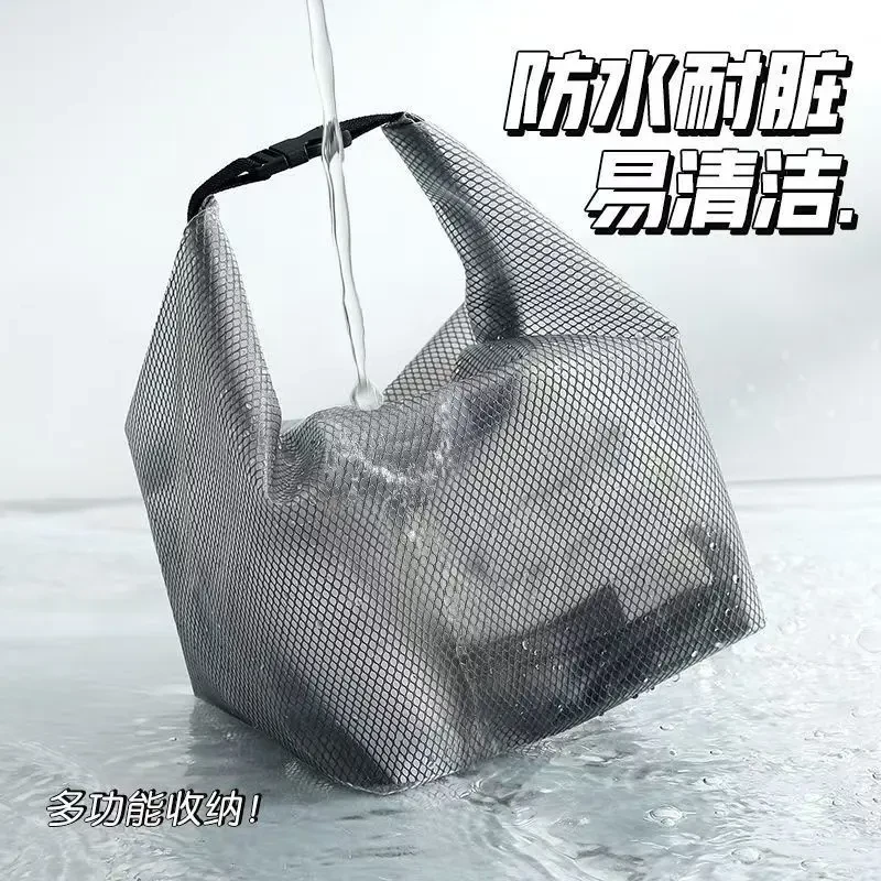 收纳包游泳百搭轻便收纳袋旅行便携大容量收纳可手提斜挎透明防水