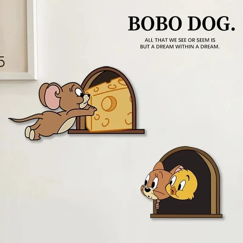 可爱补洞墙贴墙面美化装饰遮丑补小窟窿自粘防水防潮瓷砖裂痕遮挡