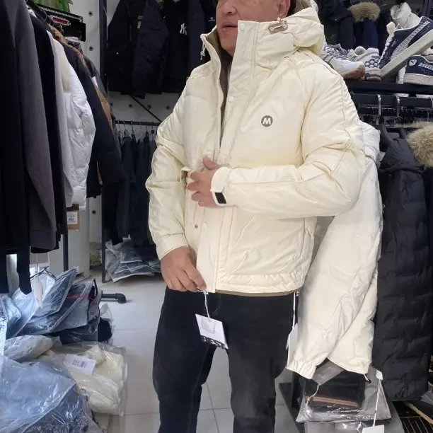 连帽防寒服男士冬季加厚保暖短款外套休闲时尚百搭潮流上衣