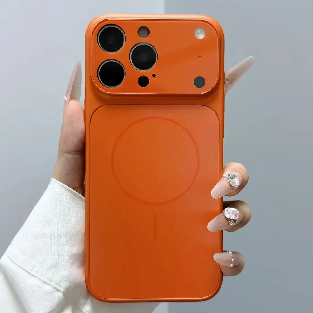 秒变17promax适用苹果16promax手机壳镜头全包iPhone17仿原AG磁吸
