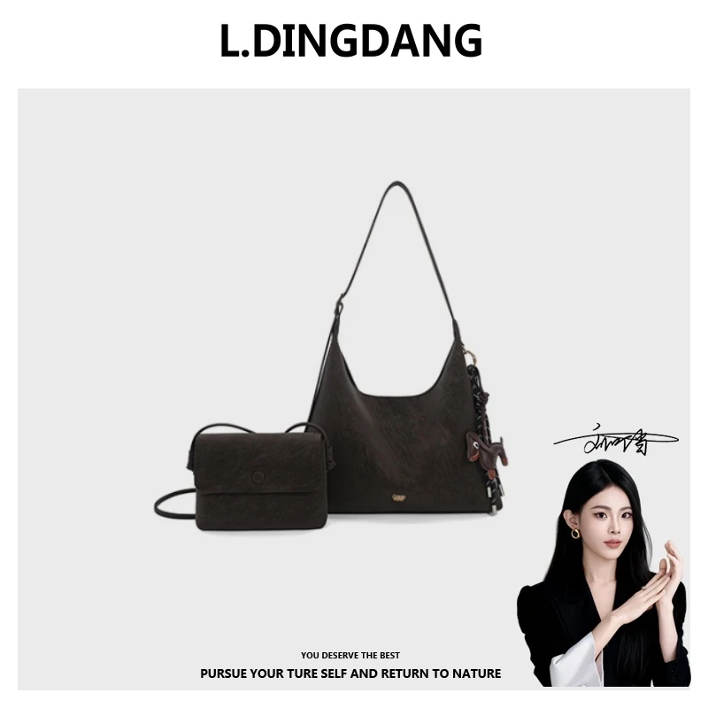 【刘叮当甄选】【公主日记】托特包单肩包肩包水桶包通勤斜跨F-396