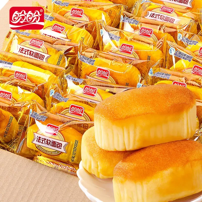 盼盼国货法式软面包整箱早餐严选新鲜奶香味营养解馋零食好吃蛋糕