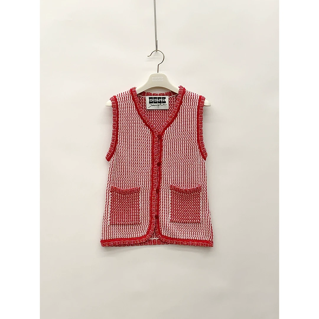 EENK设计师品牌口袋马甲DSC买手店AY5E02011