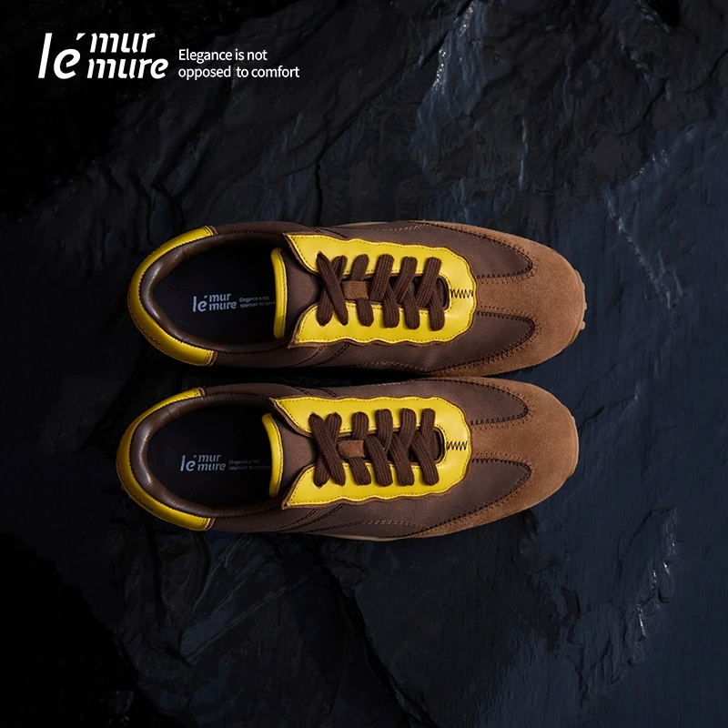 Le' Murmure 孟菲斯 20世纪80年代 New Vintage拼色 时髦徳训鞋