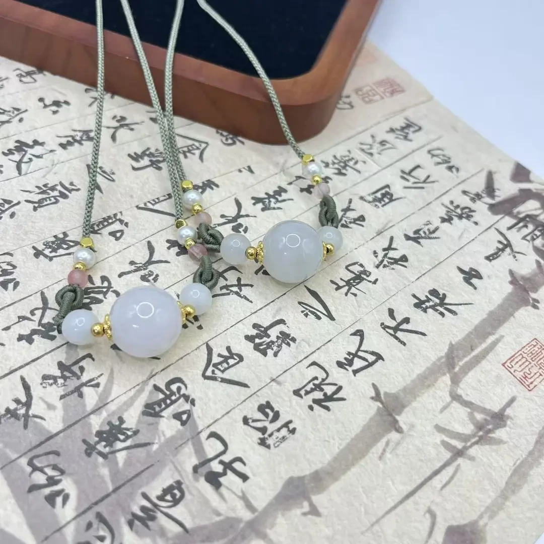 古风镶嵌转运珠项链-多样性发一
