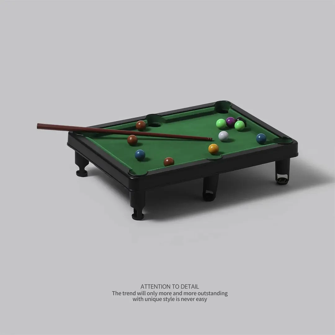 无聊了随时随地和Ta打台球!迷你微型桌球玩具桌面游戏