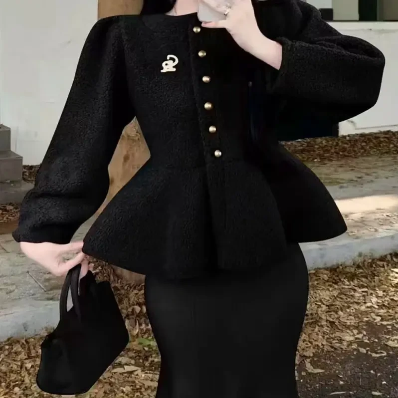 秋冬新款少女峰长袖常规款短外套